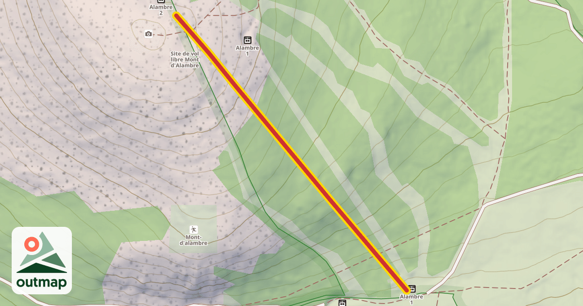 Map of Alambre 2