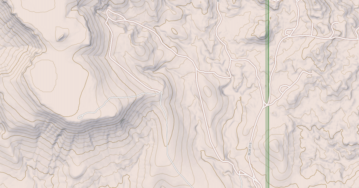 Map preview of BLM National GTLF Public Motorized Roads f9f97c80-d256-4895-8adb-ac2dedf4bb48