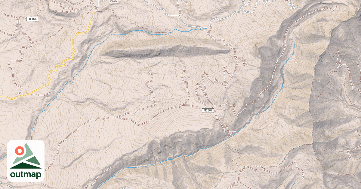 Map of RED ARROW