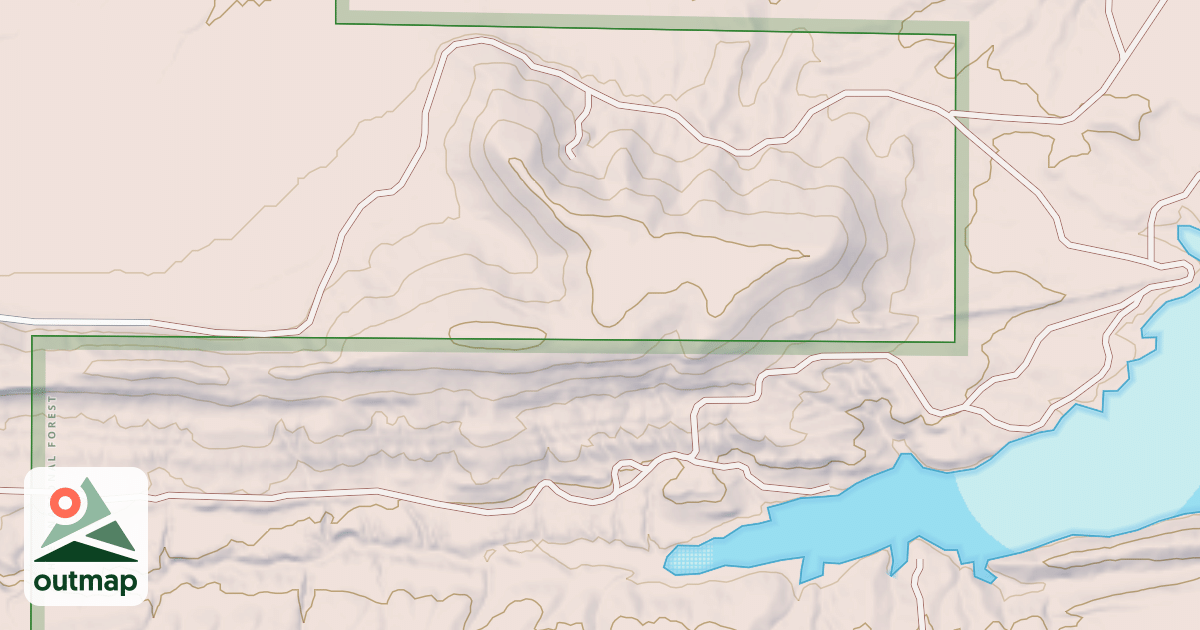 Map of PEOPLES CANAL