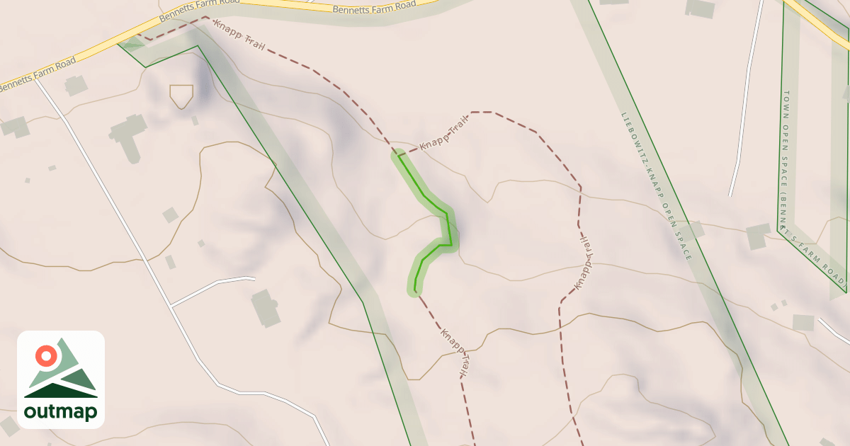 Map of Knapp Trail