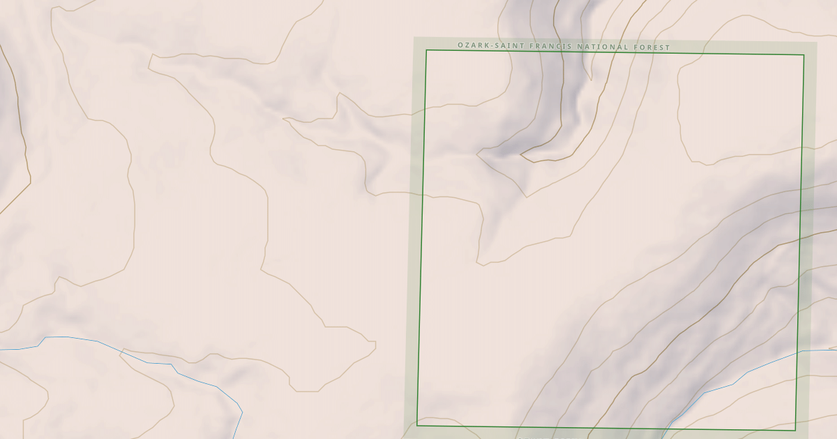 Map preview of USFS National Forest System Roads {A460ECEF-EBB9-4446-820F-F3B70D0F4328}