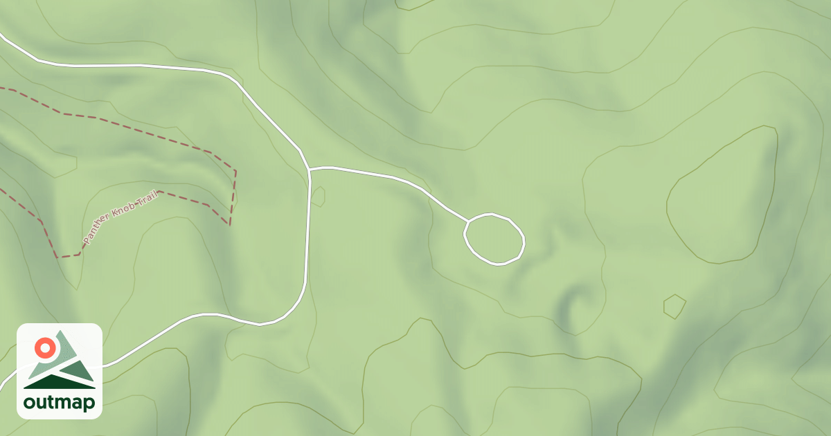 Map of CAVE MTN DUMPING STATION