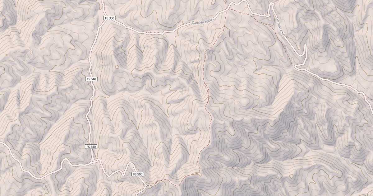 Map preview of Danskin #542