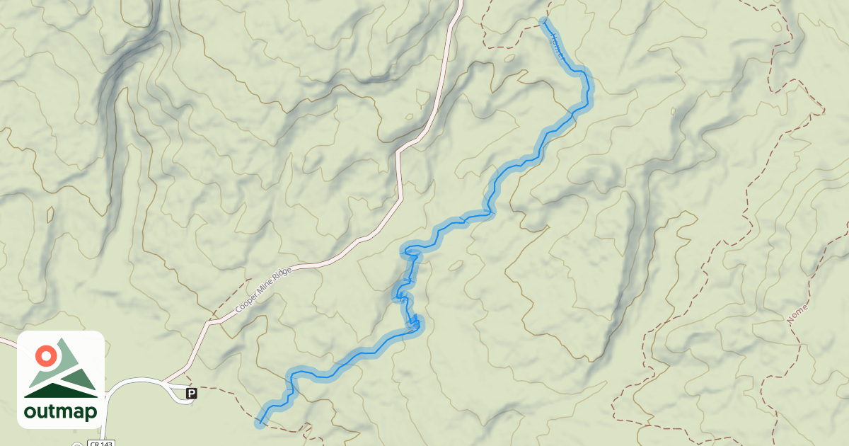 Map of Homer Trail