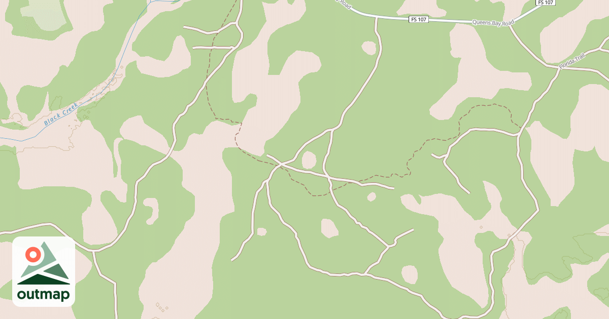 Map of USFS Motor Vehicle Use Map Roads {3FA16A15-08FB-4C97-9370-343E7CD4CA38}