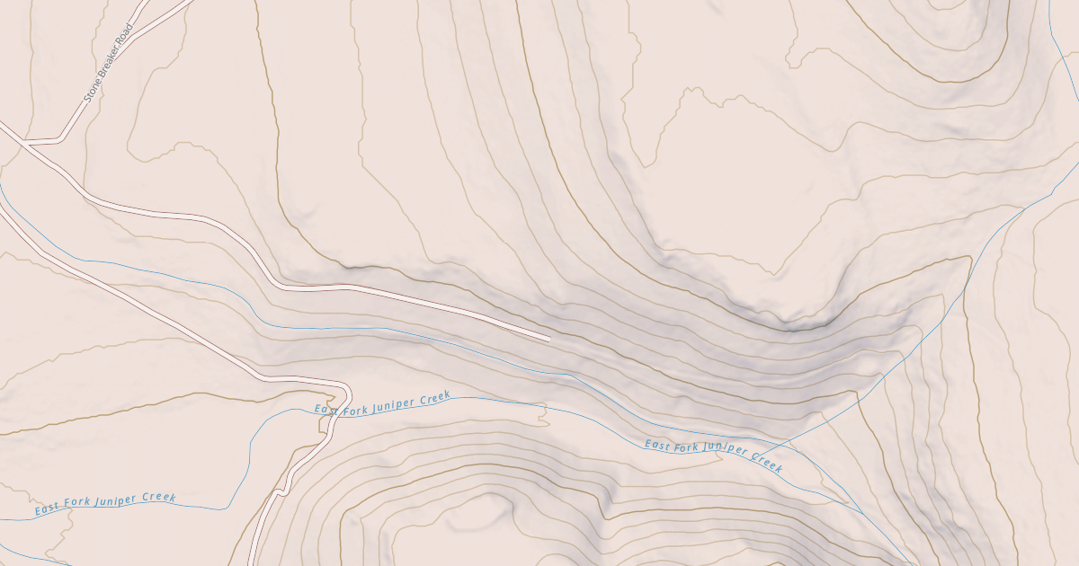 Map preview of CARY FLAT SPUR