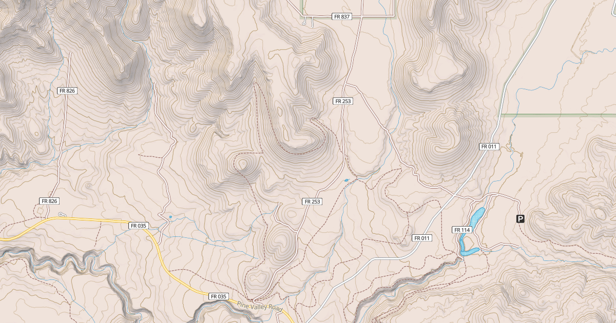 Map preview of GRASSY FLAT