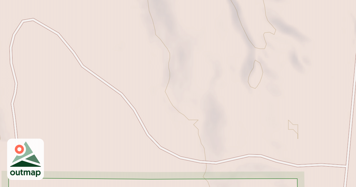 Map of HALF MOON SPUR A