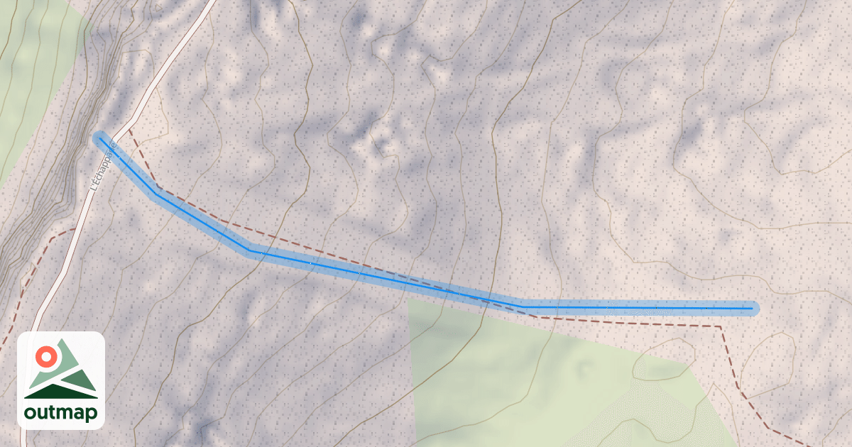 Map of Le Mur du Golet