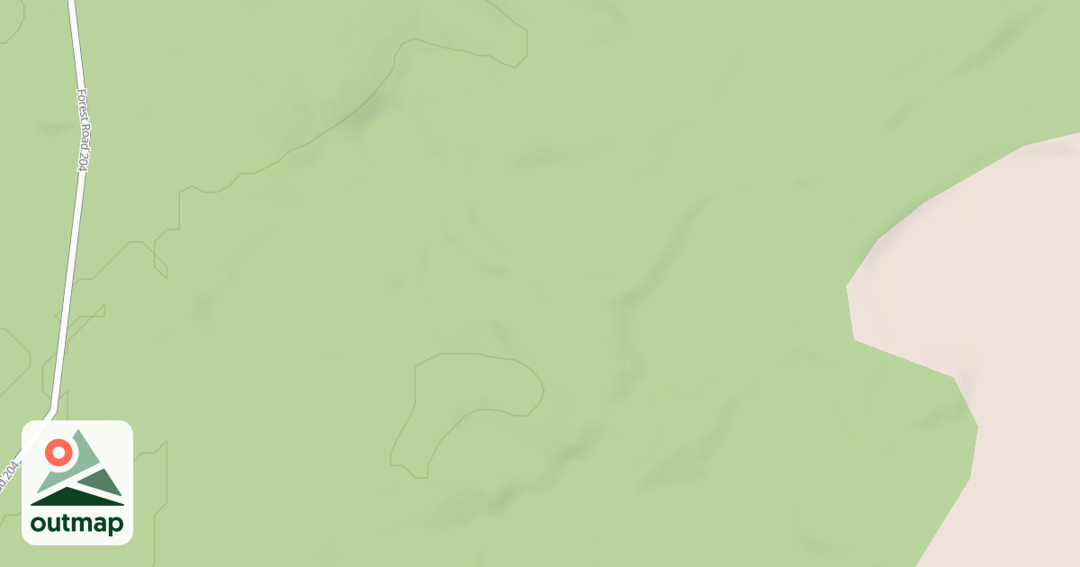 Map of FR 204M