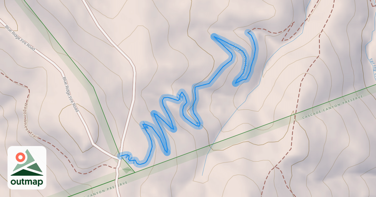 Map of Serpentine Trail