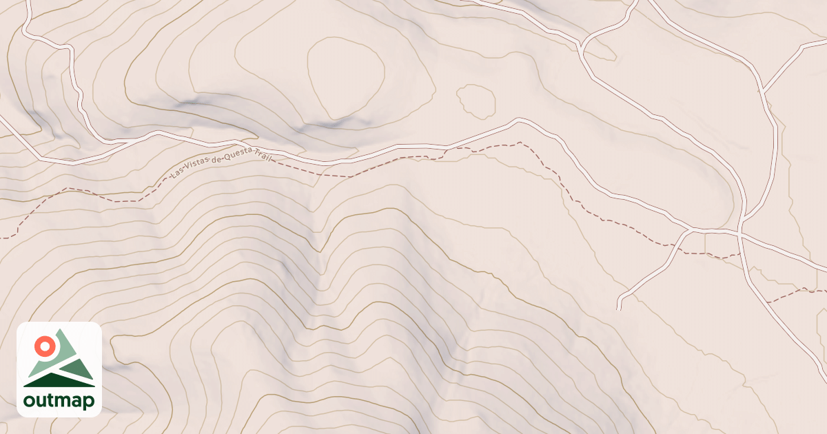 Map of Las Vistas De Questa Trail