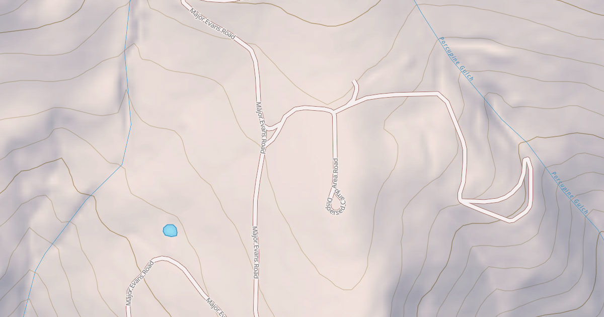 Map preview of DISPERSED CAMP AREA