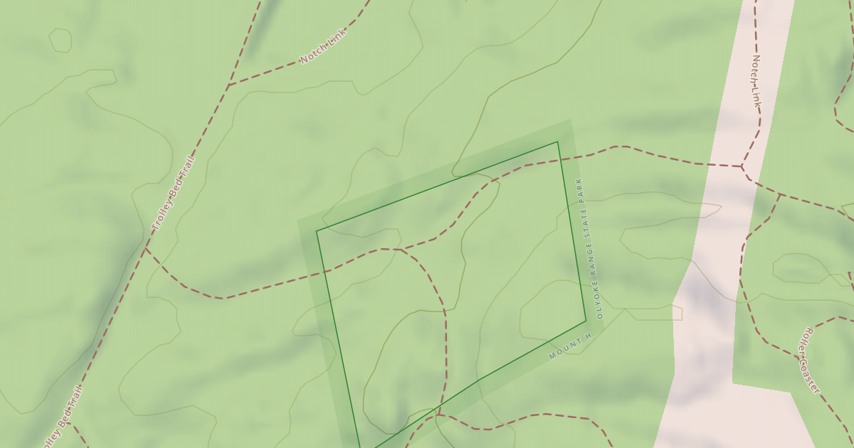 Map preview of Roller Coaster Trail