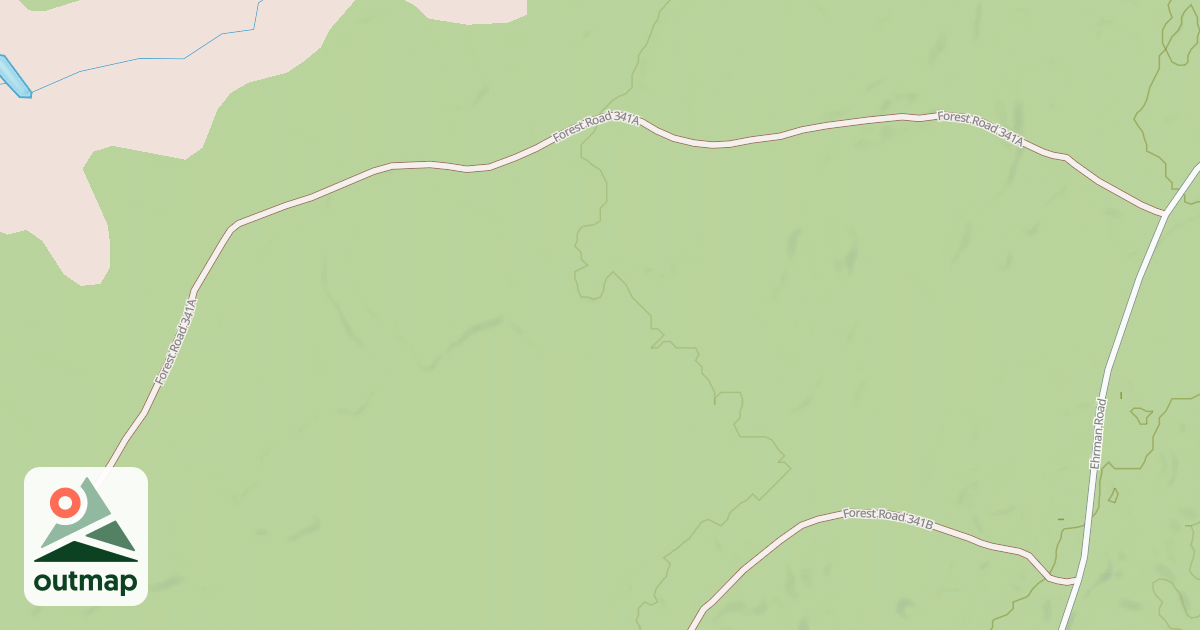 Map of FR 341A