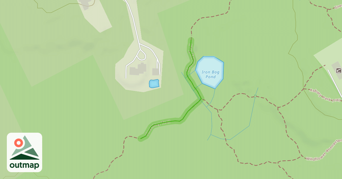 Map of Greenway Trail