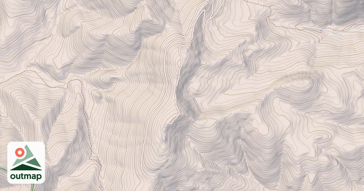 Map of BASIN BUTTE L.O.