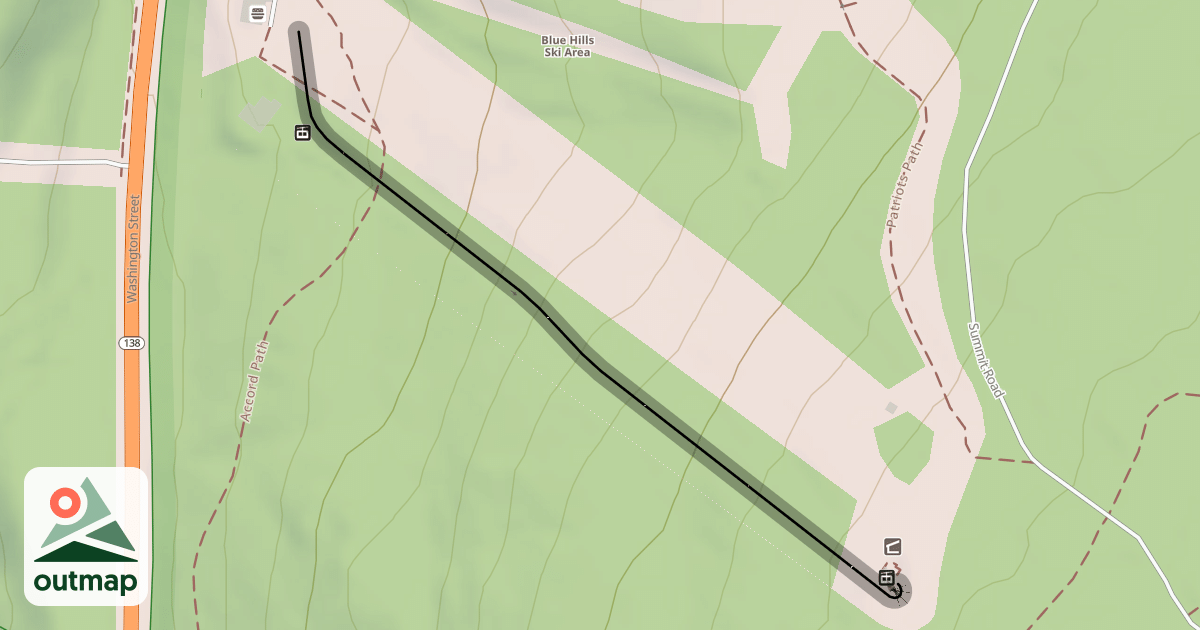 Map of Beer's Bluff