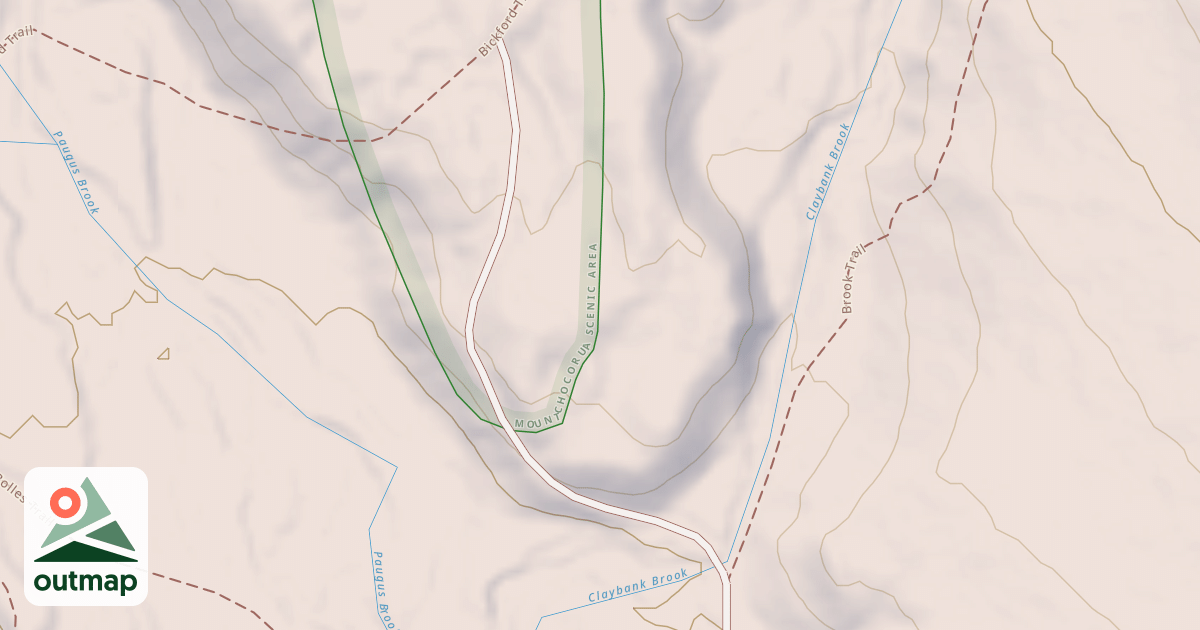 Map of Bolles Cutoff Snomo