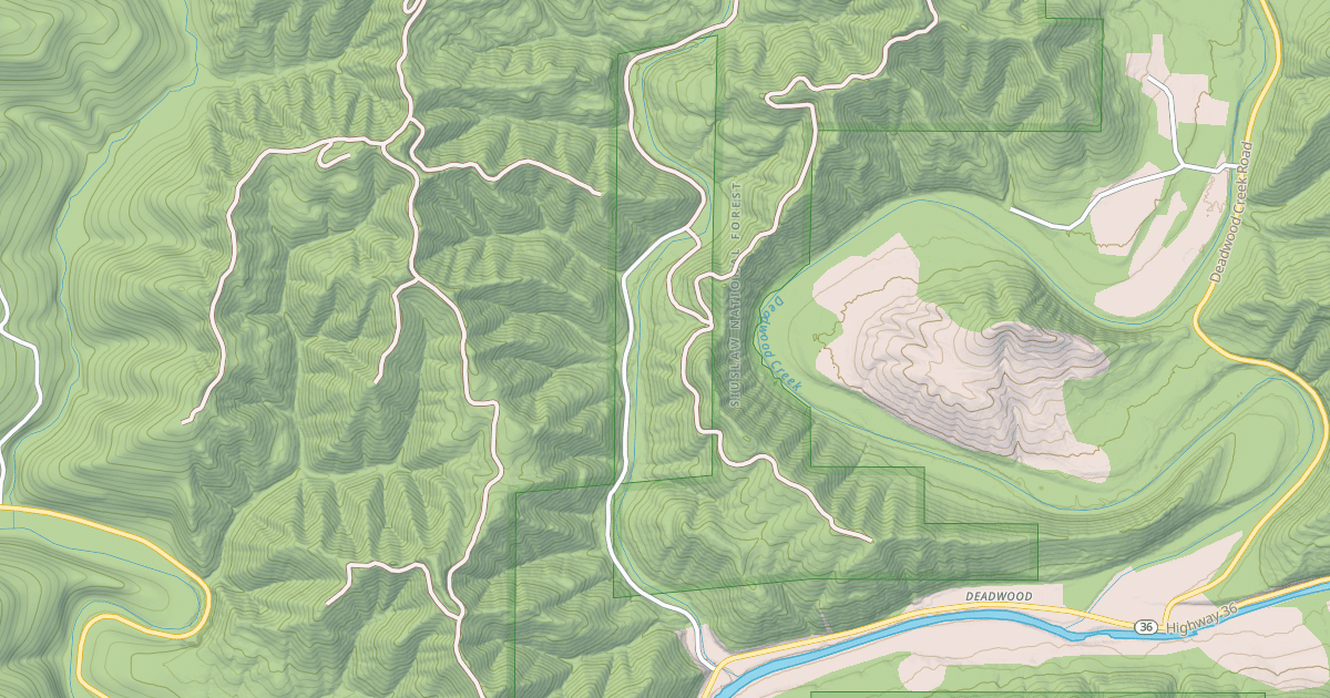 Map preview of GREEN CREEK