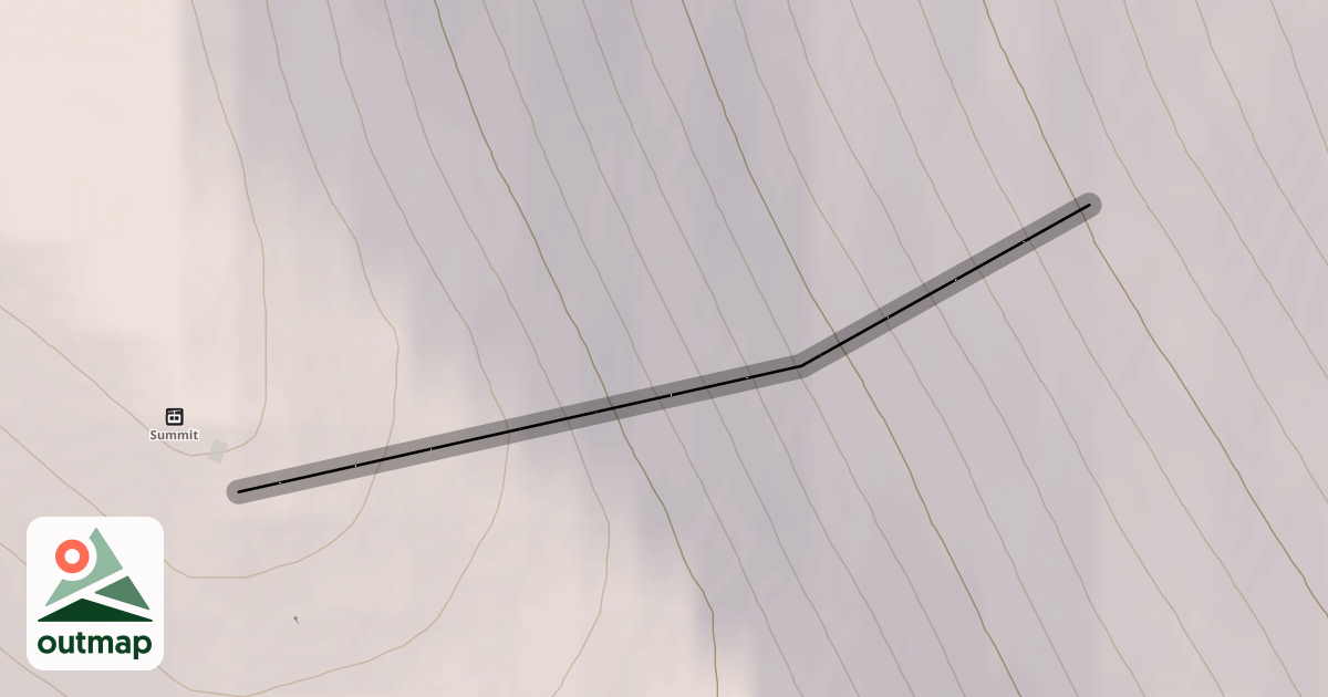 Map of B Gully