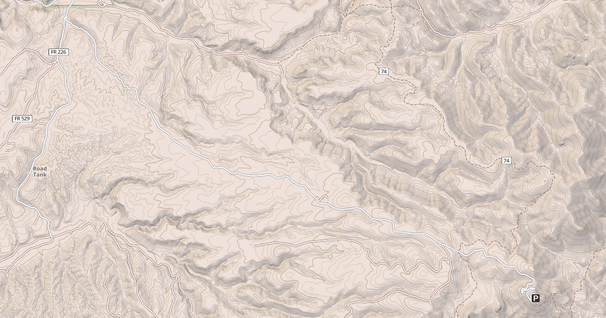 Map preview of LOOKOUT MOUNTAIN L.O.