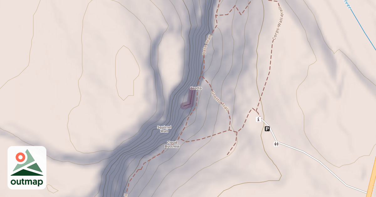 Map of Progressive Buttress