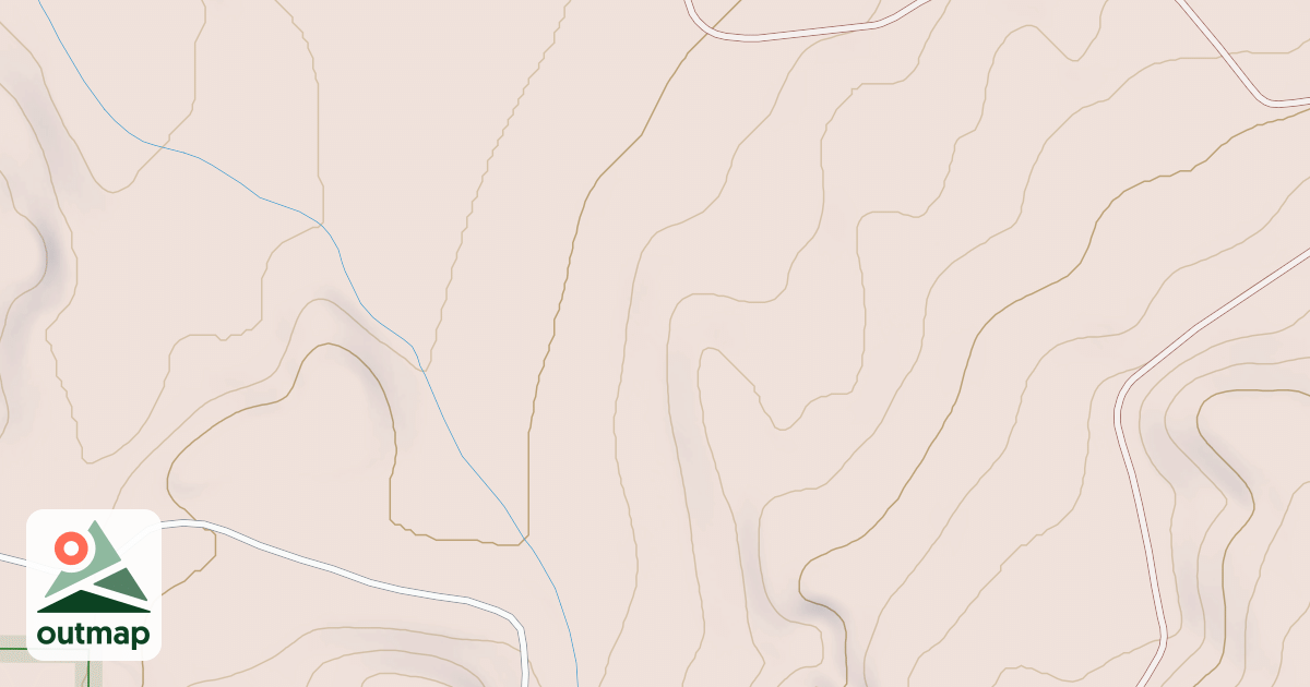 Map of BUTTE CR SPUR 3