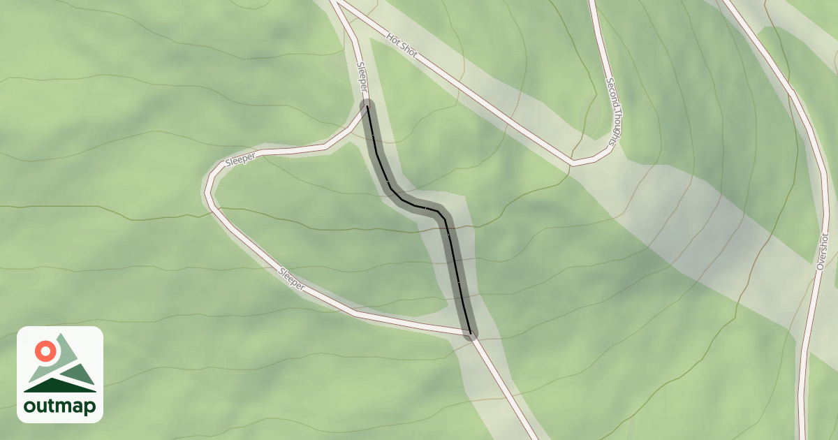 Map of Sleeper Chutes