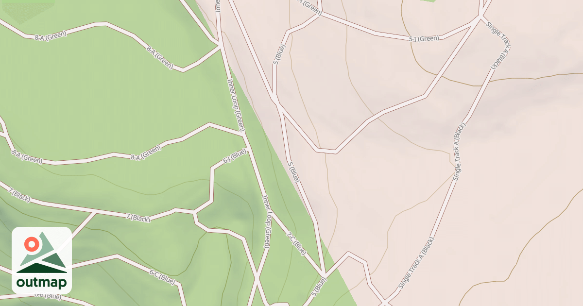 Map of Rock Run ATV Trails