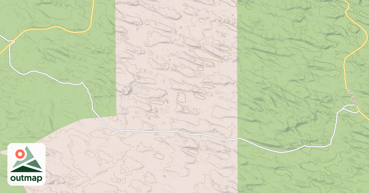 Map of THREE CAMPS (WEST)