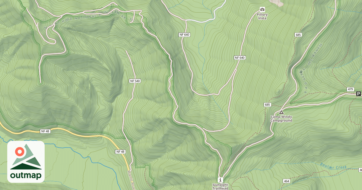 Map of BENNETT PASS