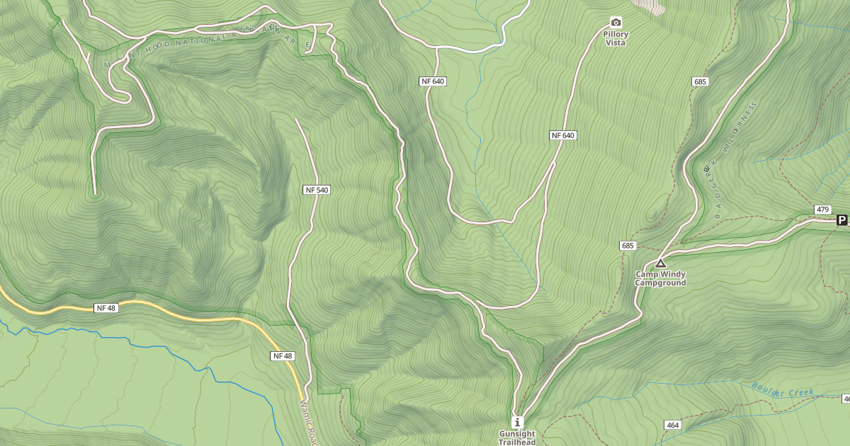 Map preview of BENNETT PASS