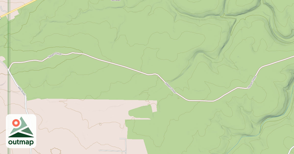 Map of STEAM MILL HOLLOW