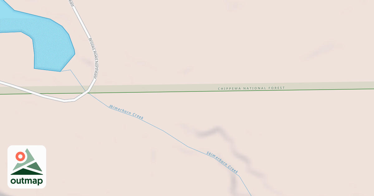 Map of BROOKS SPUR C