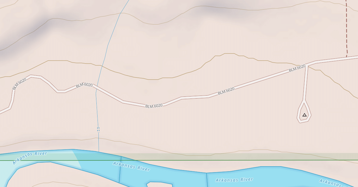 Map preview of BLM National GTLF Public Motorized Roads 7f698bc2-ae41-4ab6-ba85-224c5580e026