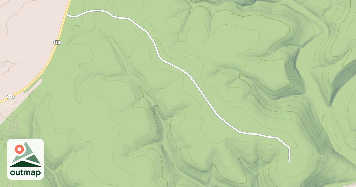 Map of BULL KNOT