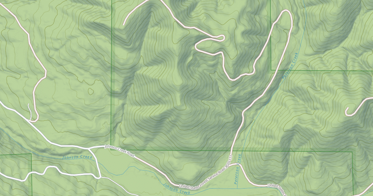 Map preview of USFS Motor Vehicle Use Map Roads {1BD75D75-4B9C-4661-A745-DCD3D1B265B3}
