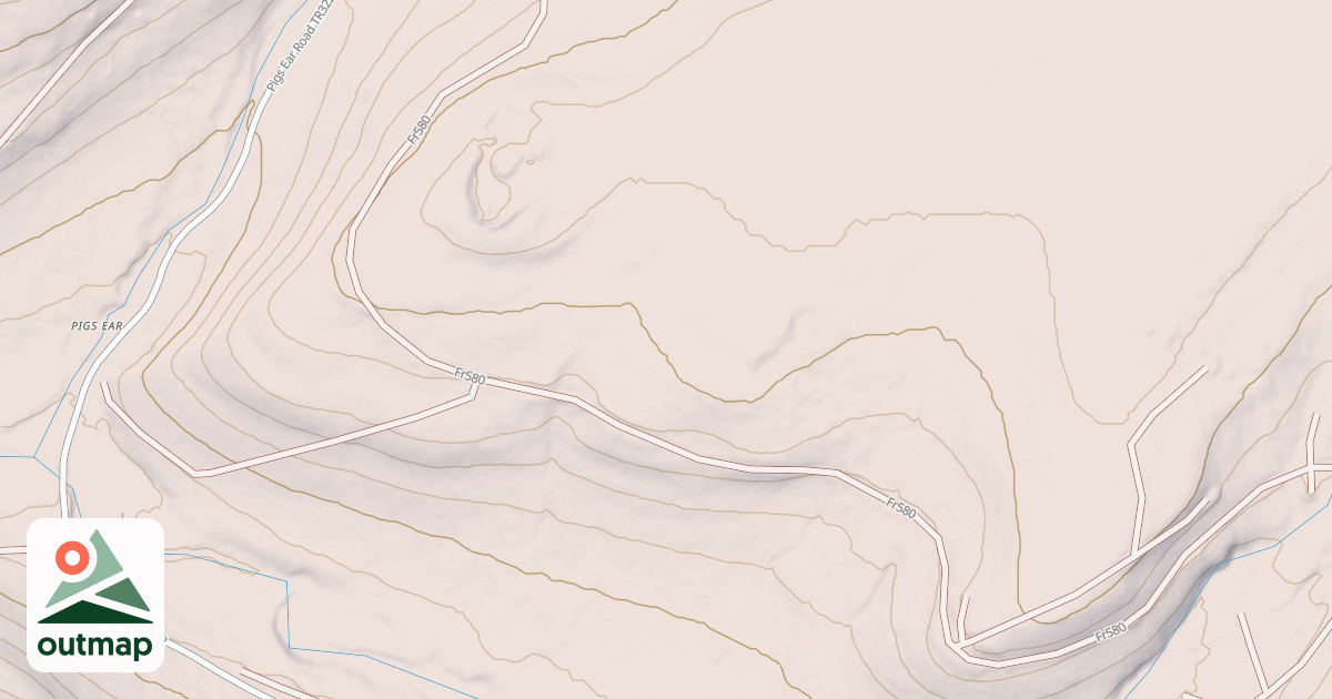 Map of SPRING CREEK