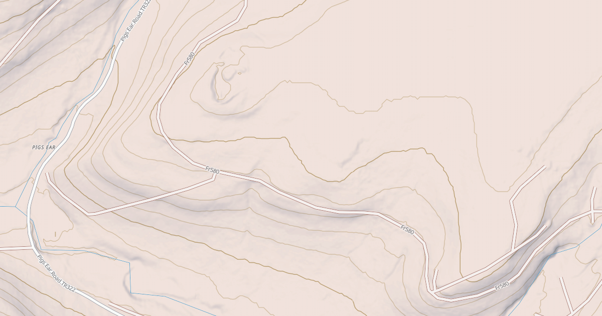 Map preview of SPRING CREEK