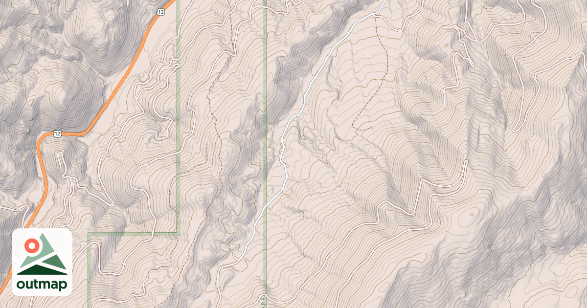 Map of LEE CREEK