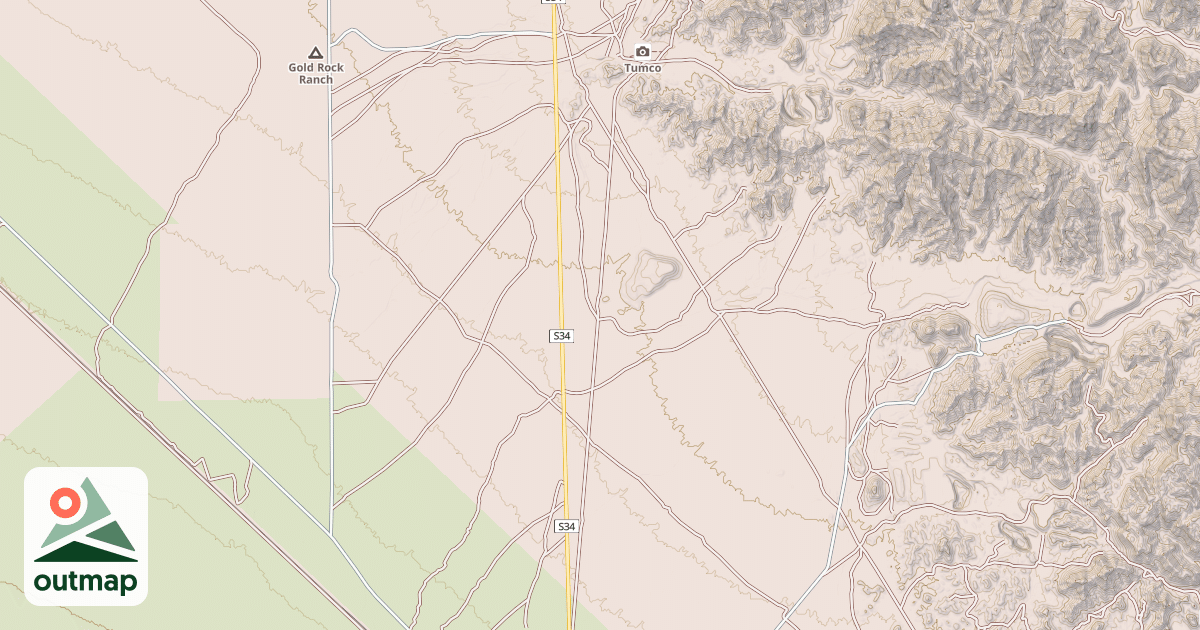 Map of BLM National GTLF Public Motorized Roads 4974d14b-2fc1-417f-b559-03b4368ee325