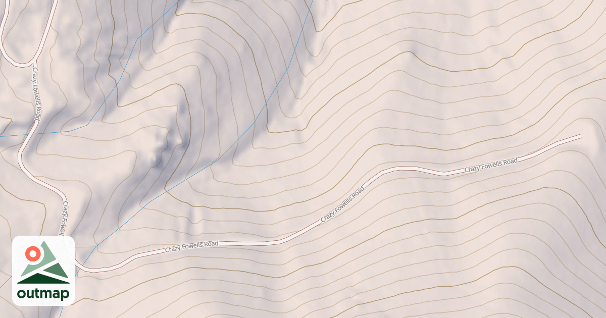 Map of CRAZY FOWELLS
