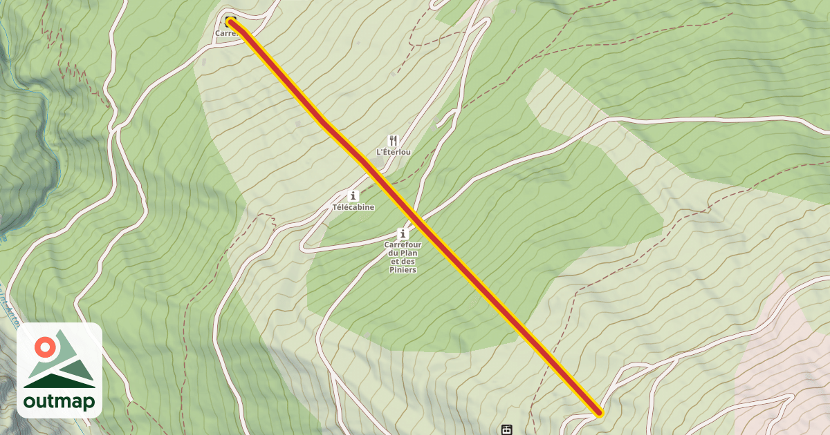 Map of Carrelet