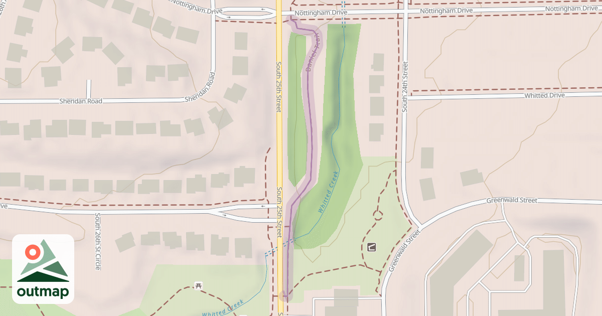Map of Daniel Trail