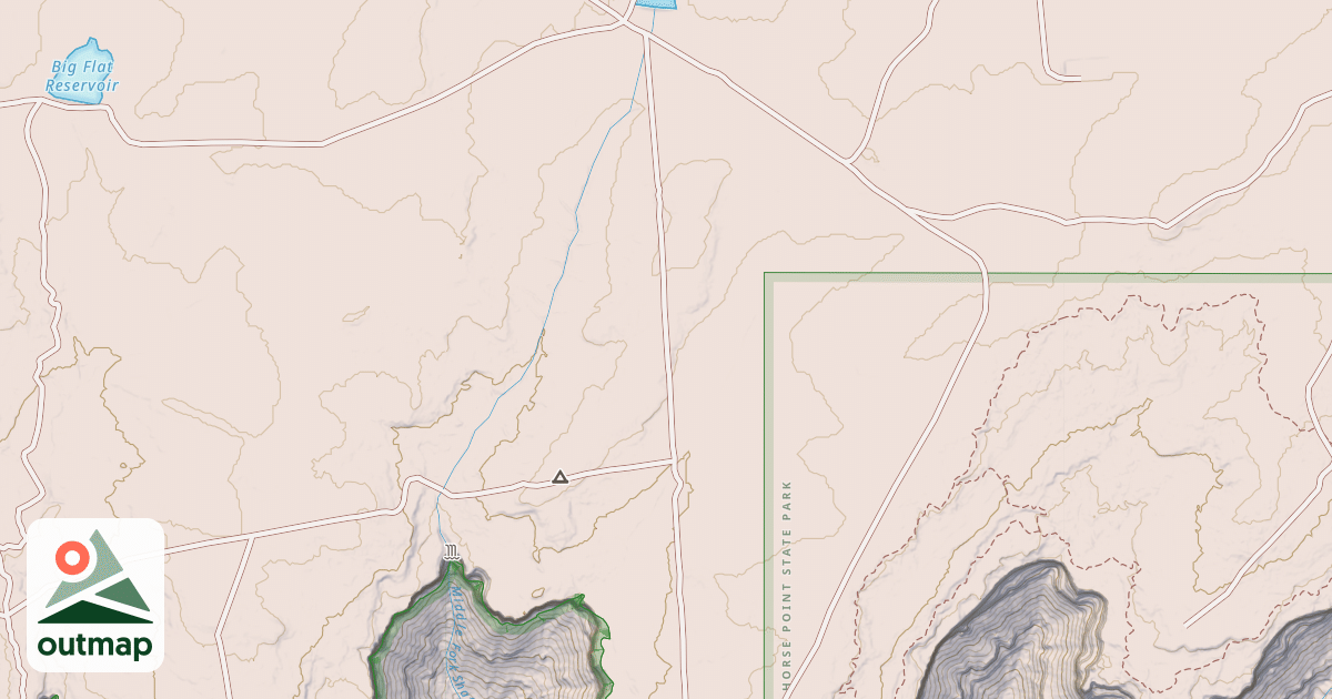 Map of BLM National GTLF Public Motorized Roads 17b24bb1-863f-4793-ac58-ec495ffc6af1