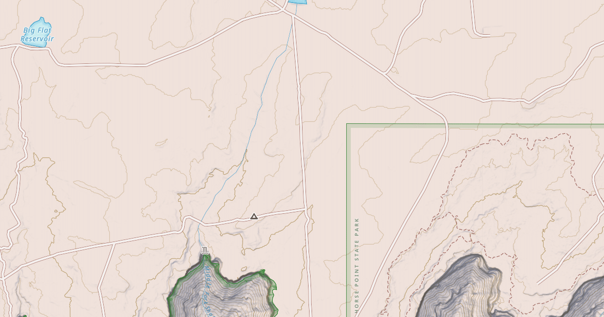 Map preview of BLM National GTLF Public Motorized Roads 17b24bb1-863f-4793-ac58-ec495ffc6af1