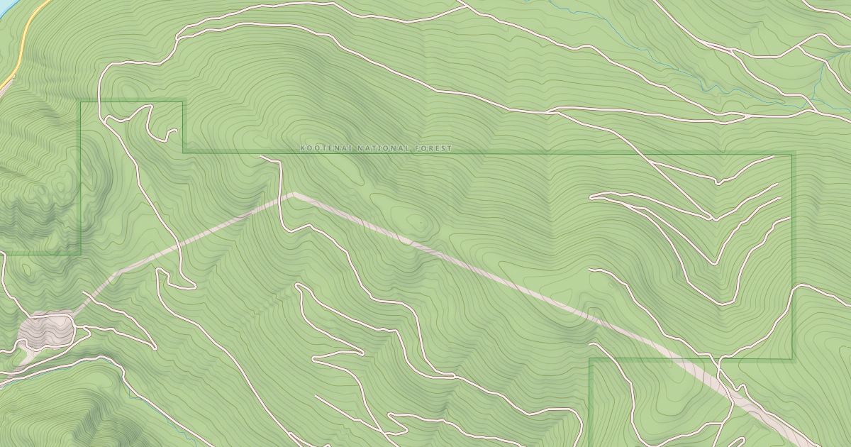Map preview of CRIPPLE HORSE FISHER RIVER