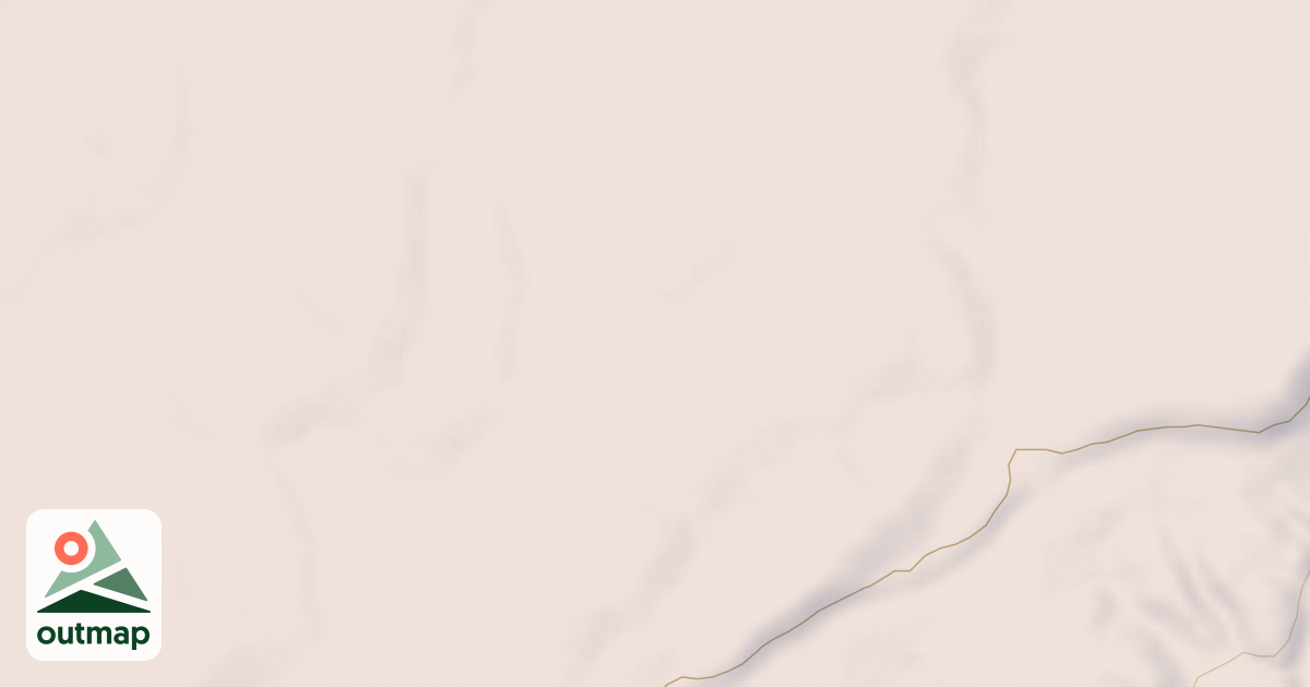 Map of BILLS CREEK SOUTH SPUR A
